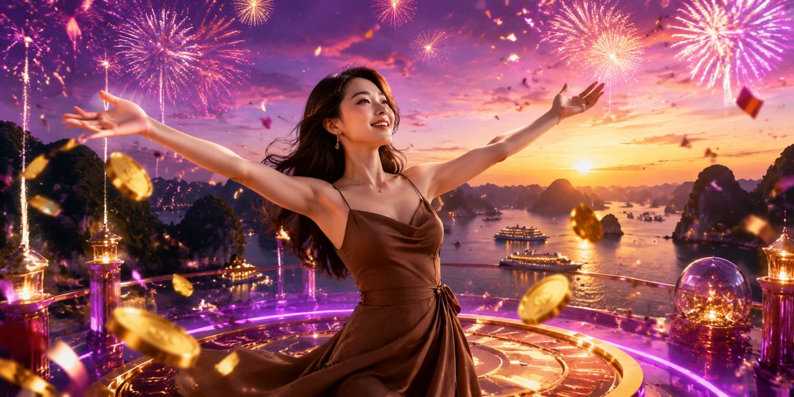 Người dùng kiểm tra thưởng hoàn tiền khi uống cà phê tại Hạ Long